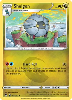 Shelgon, Evolving Skies Nº 108 Normal