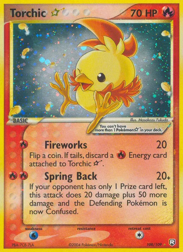 Torchic ☆, Team Rocket Returns No. 108