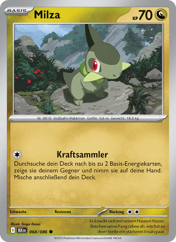 Milza, Schwarze Blitze No. 068