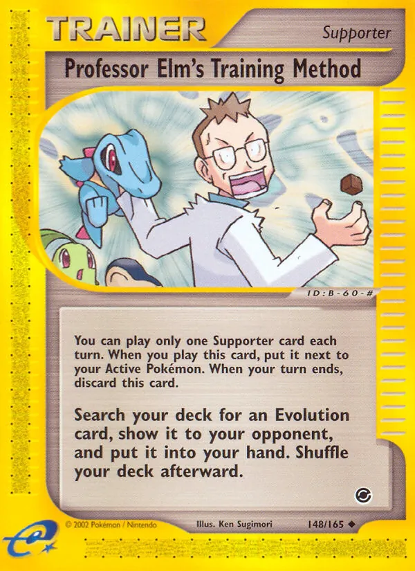 Professor Elm's Training Method, Expedition Base Set No. 148