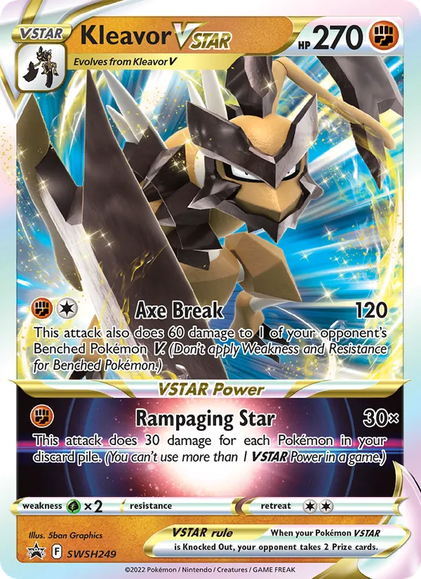 Kleavor VSTAR, SWSH Black Star Promos Nº SWSH249