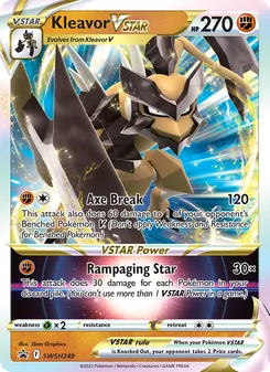 Kleavor VSTAR, SWSH Black Star Promos No. SWSH249 Normal