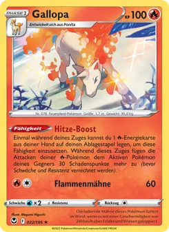Gallopa, Silberne Sturmwinde No. 022 Holo