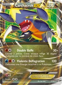 Carchacrok EX, Promo XY Nº XY09 Normal