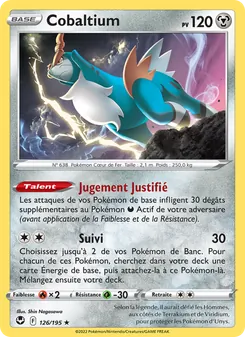 Cobaltium, Tempête Argentée Nº 126 Normal