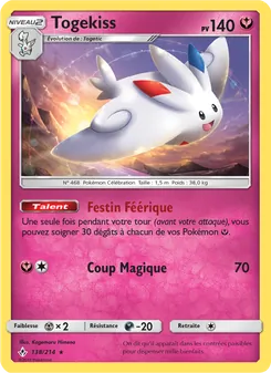 Togekiss, Alliance Infaillible Nº 138 Normal