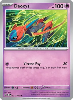 Deoxys, Chaos Ascendant Nº 034 Normal