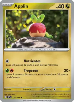 Applin, Chispas Fulgurantes Nº 138 Normal