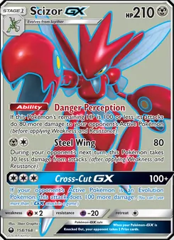 Scizor GX, Celestial Storm No. 158 Normal