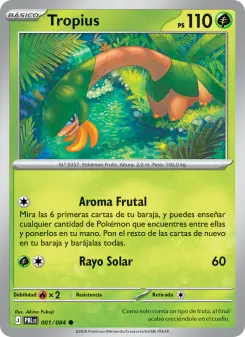 Tropius, Oscuridad Absoluta No. 001 Normal