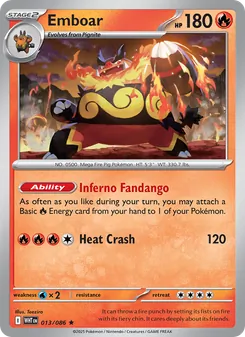 Emboar, White Flare No. 013