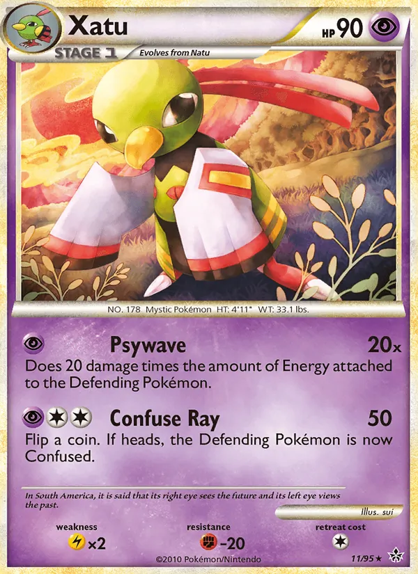 Xatu, Unleashed Nº 11