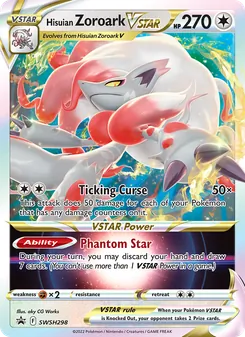 Hisuian Zoroark VSTAR, SWSH Black Star Promos No. SWSH298 Normal