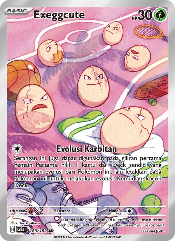 Exeggcute, Kilat Rasi No. 183