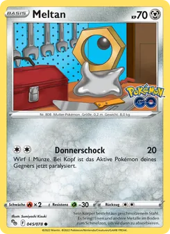 Meltan, Pokémon GO Nº 045 Normal