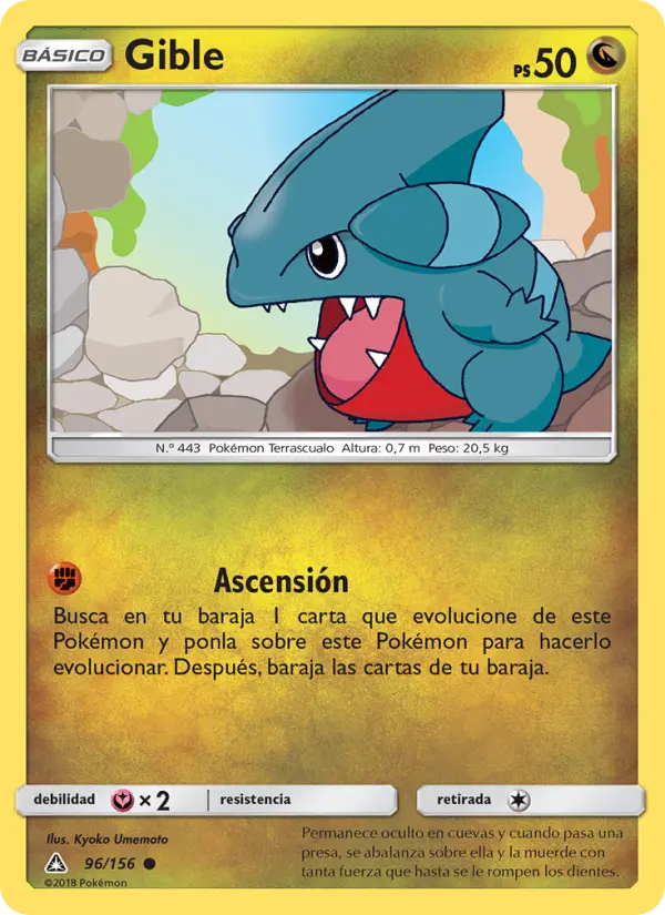 Gible, Ultraprisma No. 96