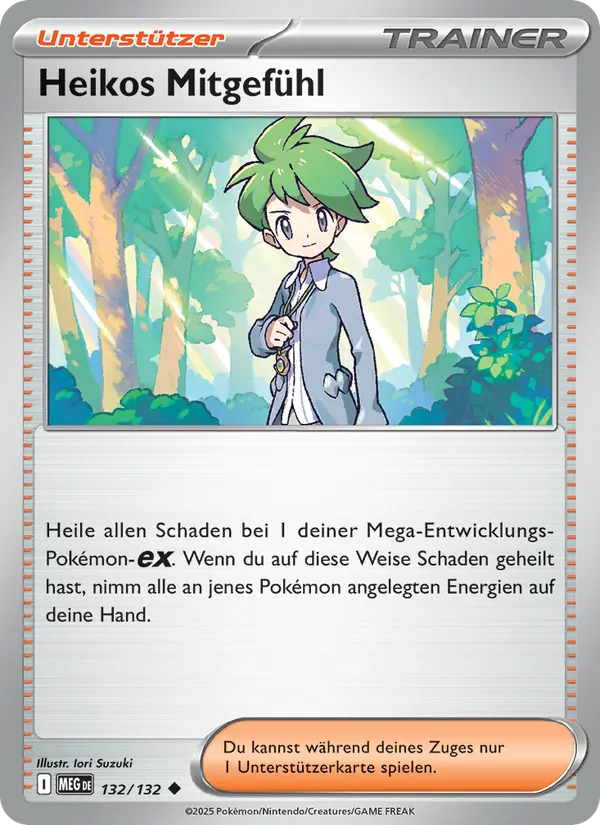 Heikos Mitgefühl, Mega-Entwicklung Nº 132