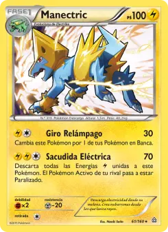 Manectric, Duelos Primigenios No. 61 Normal