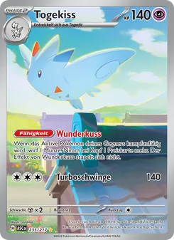 Togekiss, Erhabene Helden Nº 235 Holo