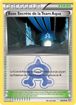 Base Secrète de la Team Aqua, Double Danger No. 28 Normal