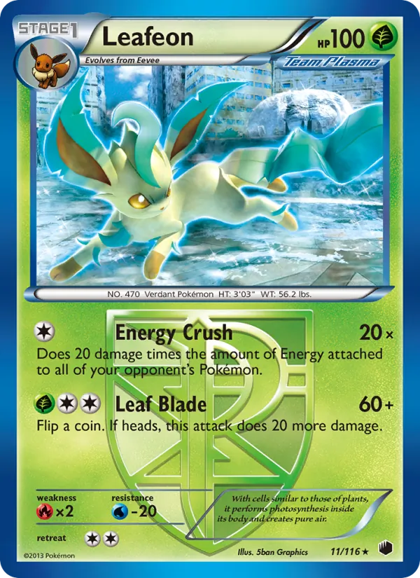 Leafeon, Plasma Freeze No. 11