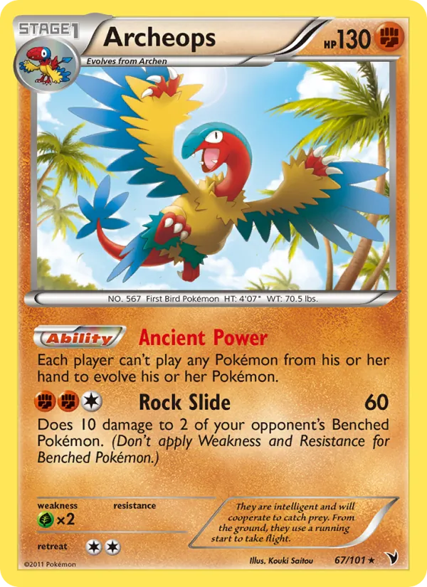 Archeops, Noble Victories Nº 67
