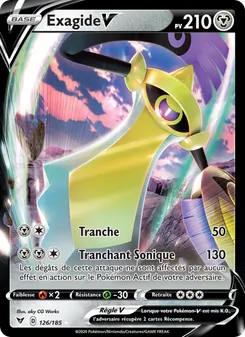 Exagide V, Voltage Éclatant No. 126 Holo