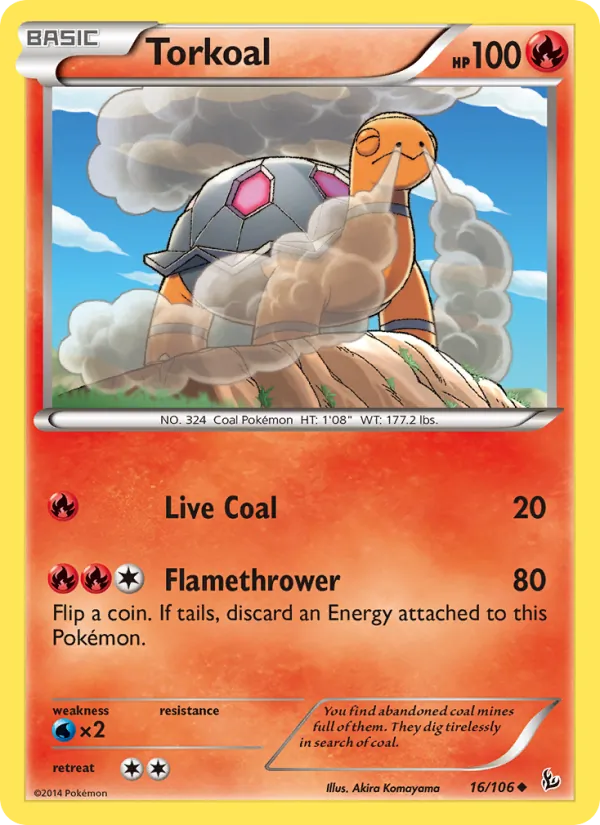 Torkoal, Flashfire No. 16