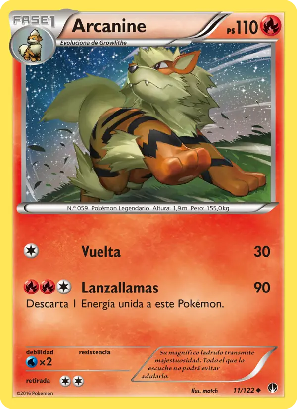 Arcanine, TURBOLímite No. 11