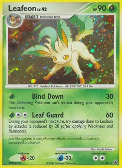 Leafeon, Majestic Dawn No. 7