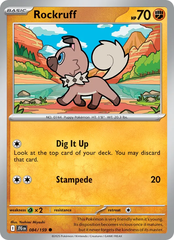 Rockruff, Journey Together Nº 084