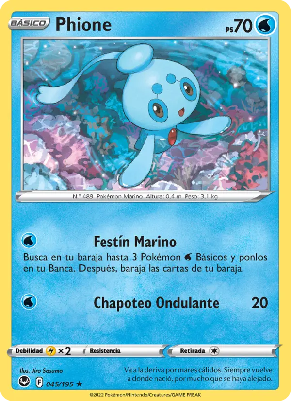 Phione, Tempestad Plateada Nº 045