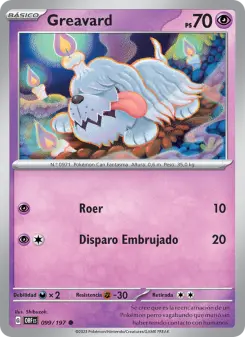 Greavard, Llamas Obsidianas Nº 099 Normal