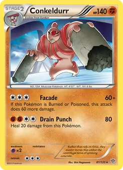 Conkeldurr, Plasma Storm No. 81 Normal