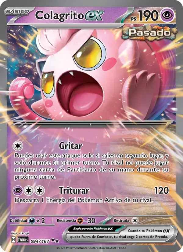 Colagrito ex, Mascarada Crepuscular No. 094