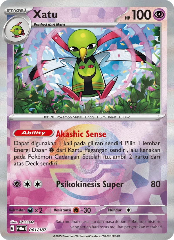 Xatu, Festival Terastal ex No. 061