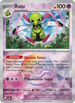 Xatu, Festival Terastal ex No. 061 Normal