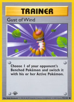Gust of Wind, Base Set Nº 93 Normal