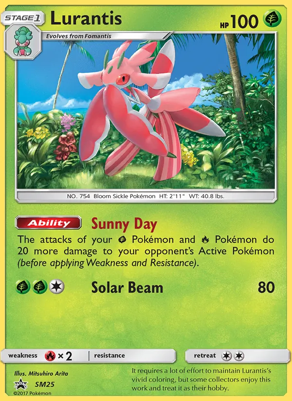 Lurantis, SM Black Star Promos Nº SM25
