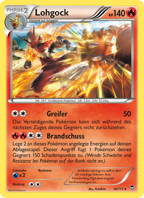 Lohgock, Fliegende Fäuste No. 14