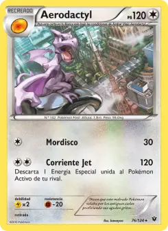 Aerodactyl, Destinos Enfrentados Nº 76 Normal
