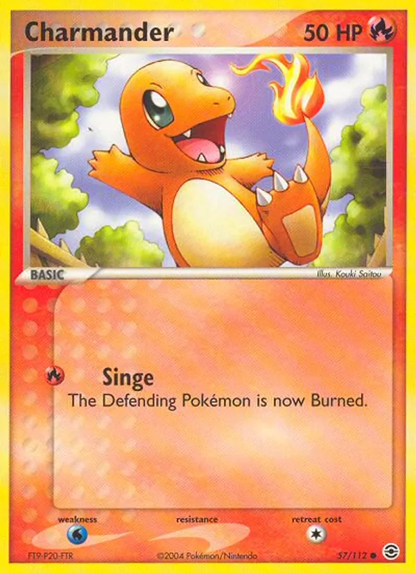 Charmander, FireRed & LeafGreen No. 57