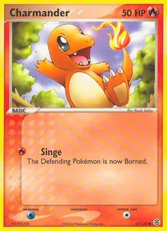 Charmander, FireRed & LeafGreen Nº 57 Normal