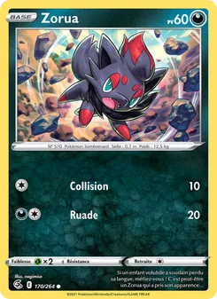 Zorua, Poing de Fusion Nº 170 Normal