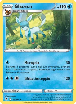 Glaceon, Lucentezza Siderale Nº 038 Normal
