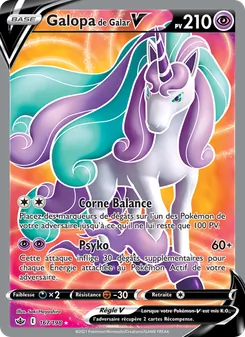Galopa de Galar V, Règne de Glace No. 167 Holo