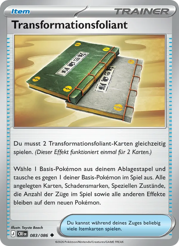 Transformationsfoliant, Wachsendes Chaos No. 083