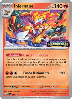 Infernape, SVP Black Star Promos No. 116 Holo