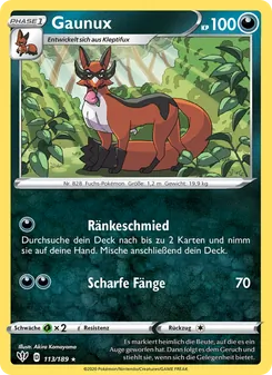 Gaunux, Flammende Finsternis Nº 113 Normal