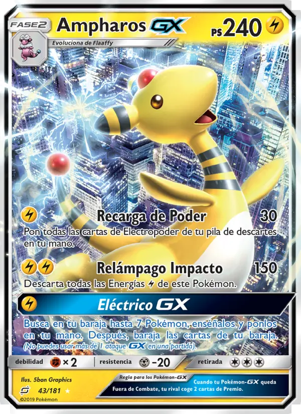 Ampharos GX, Union de Aliados No. 43